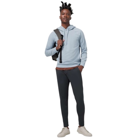 LULULEMON Men’s City Sweat Pullover Hoodie French Terry in Chambray Size XXL - Picture 1 of 9